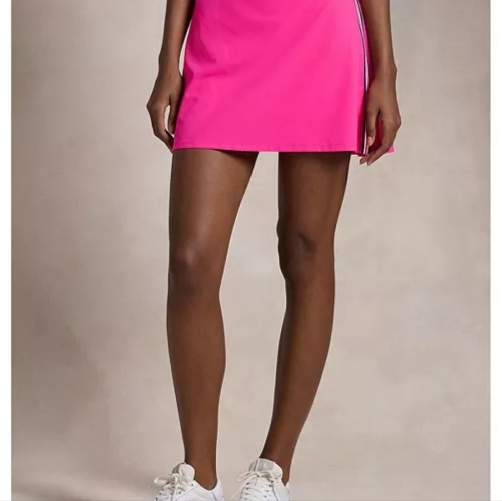 RLX Ralph Lauren Golf Concept 3 Pink Skort Pleated Back $148 Nwt Size Small - Picture 5 of 10